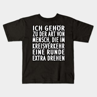 Autofahrer Fahrschule Straßenverkehr Führerschein Kids T-Shirt